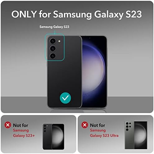 Калъф съпротивление esr за Samsung Galaxy S23, калъф Boost Kickstand S23 с 3 режима влакчета, защита от падане на военен