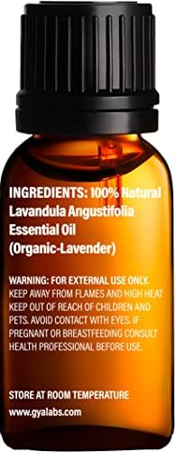 Набор от органични масла от Лавандула за коса и Розмарин за растежа на косата - Набор от Етерични масла чисто Терапевтичен