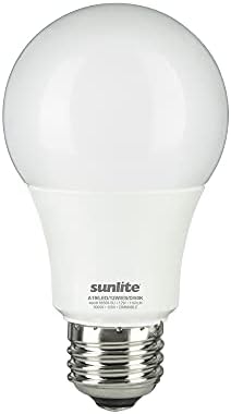 Крушка Sunlite 88308 LED A19, 12 W (еквивалент на 75 W), На 1100 Лумена, Средна база E26, с регулируема яркост е в списъка
