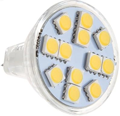 JKLcom 1,6 W Led лампа MR11 12 В, за външно озеленяване осветление, Двухконтактное основа MR11 GU4, 1,6 W (еквивалент