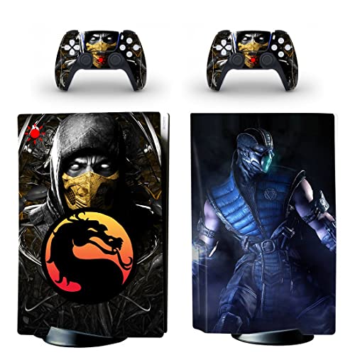 За PS5 ДИСК - Игра Ninja Mortal Best War Kombat X Стикер на корицата на PS4 или PS5 за конзолата PlayStation 4 или 5