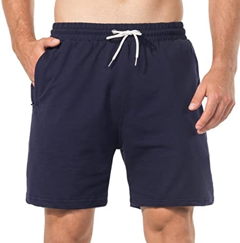 HEALONG Мъжки Спортни къси Панталони От памук: Тренировка във Фитнес залата, За тичане - 7 Модерни Спортни шорти на съвсем