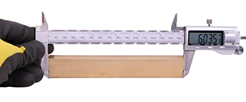 Здрав месинг плосък прът VERNUOS 3/8 x 1 C360 дължина от 6 сантиметра.4 Стволови мелница