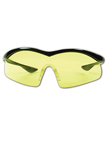 Защитни очила MAGID Y70BKA с Скъпоценния камък Циркон, Янтарными лещи и Черни рамки (Един чифт)