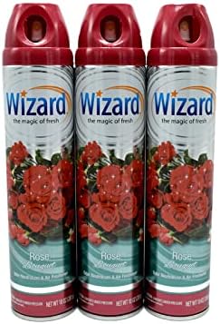 Wizard Освежители за въздух Magic of Fresh 10 грама Букет от рози, Опаковка от 3