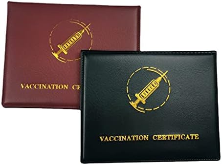 WANGROSE 5 Опаковки от PVC Водоустойчив Мека Мембрана Държач За карти ПП CDC Защита За карти Ваксинация, 4,5 Х 3,5 Инча Запис За Имунизация, Държач за карти Ваксинация, Прозрач