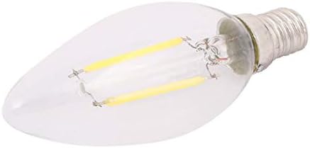X-DREE AC 220-240 v 2 W C35 Led лампа с нажежаема жичка с регулируема яркост E14 Бяла (AC 220-240 v 2 W C35 led лампа