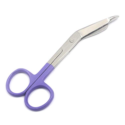 LAJA ВНАСЯ 1 Ножица за медицински сестри Lister Bandage - 4 Цветни химикалки 1/2 (лилави)
