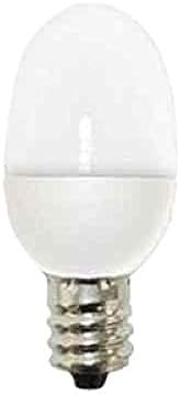Led лампа GE C7, Сменяеми елементи за ночников, Нежно-Бяла повърхност, 0.5 W, База като Канделябра, 2 бр. в опаковка