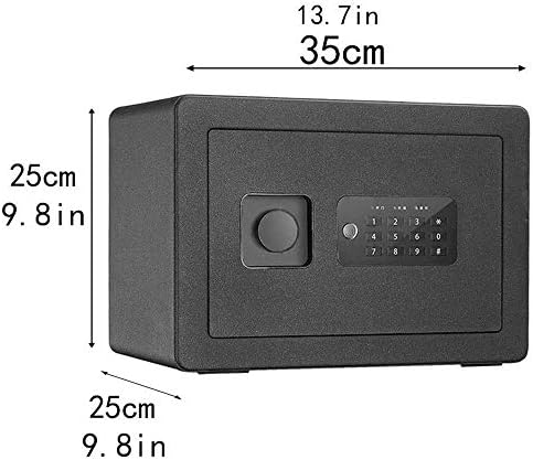 Големият електронен цифров сейф NICEDAYFY за домашна сигурност на бижута -имитация на заключване на сейфа (цвят: E)