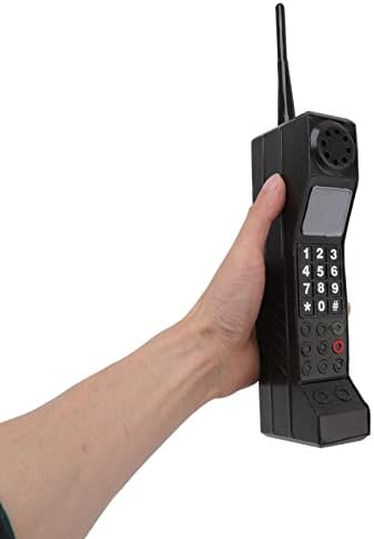 Zerodis Ретро Модел Телефон, Метален Винтажное Класическа Тухлена Украса За вашия Мобилен Телефон, Старомодна Реквизит