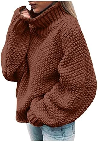 Есенен Пуловер TREBIN за жени, Пуловер Голям размер за Жени, Дамски Пуловер с Аромат, Дамски Ежедневни Пуловер Оверсайз,