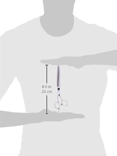 Директни 24-назъбени ножици за нарязване филии с лявата си ръка, с ергономични выкатной конструкция на ръкохватката,
