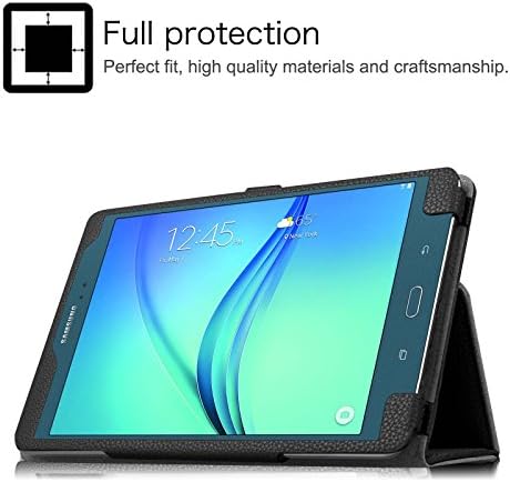 Калъф-за награда Fintie за Samsung Galaxy Tab A 8.0 (предишния модел 2015), оборудвана калъф от веганской кожата премиум-клас,