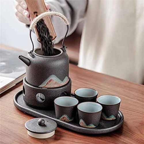 Креативна Топло Чаена печка, Комплект за приготвяне на чай, Ароматни комплекти за варене на чай във формата на свещ (Цвят: