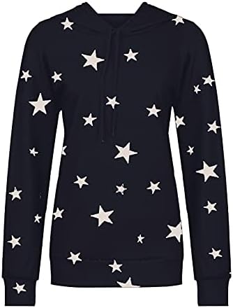Дамски Прилепнали Блузи С V-образно деколте, Пуловер, Струящаяся Тениска, с Овална форма яка, Плисе Отпред Памучни Ризи