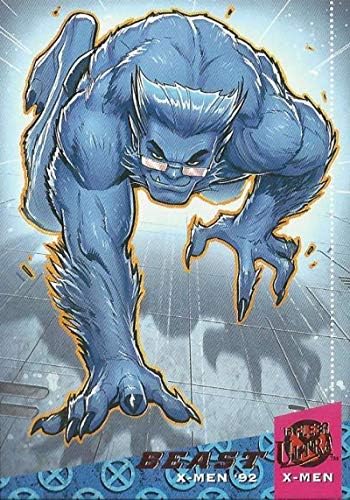 Търговската картичка Fleer Ultra X-Men 2018 X-Men 1992X6 Beast в в (NM близо до мятному или по-добър) състояние