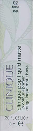 Течен Матиран цвят за устни Clinique Pop + Грунд, № 04 Ripe Pop, 0,2 Грама